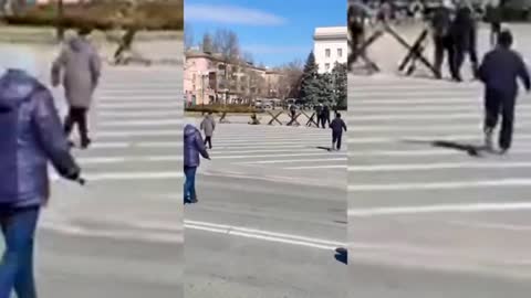 +18 Disturbing Video showing dead and wounded