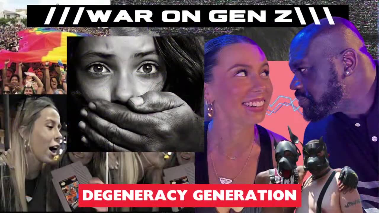 WAR ON GEN Z - $ex Trafficking Ring California Connection, Shaq-TUAH and our SAD and SICK SOCIETY