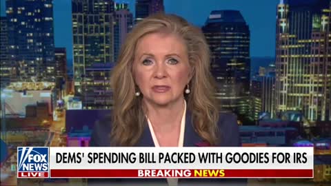 Senator Marsha Blackburn Slams Democrats For Weaponizing IRS