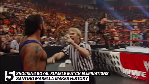 Shocking Royal Rumble Match eliminations: WWE Top 10, Jan. 6, 2021