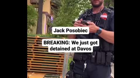 Jack Posobiec detained at Davos