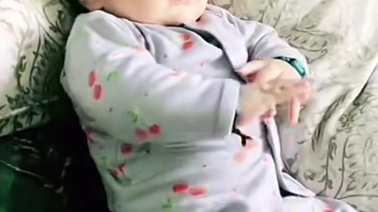 Beautiful baby with smile