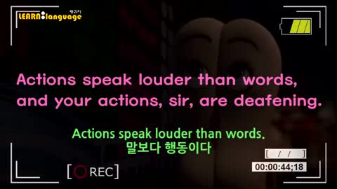 ▶ 영상 속, 숨겨진 영어속담 - #32 ◀ 실제 원어민 발음은 어떨까 l 귀가 트이는 영어ㅣ소리영어ㅣ영어 귀뚫기ㅣ미드 자막없이 보기