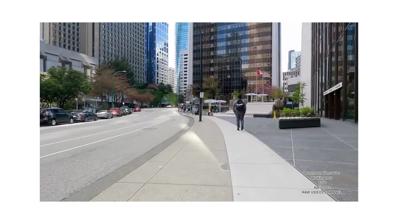 4k Walk Canada Street view