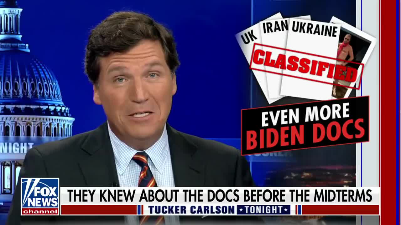 Tucker On Biden's GarageGate Classified Documents Scandal