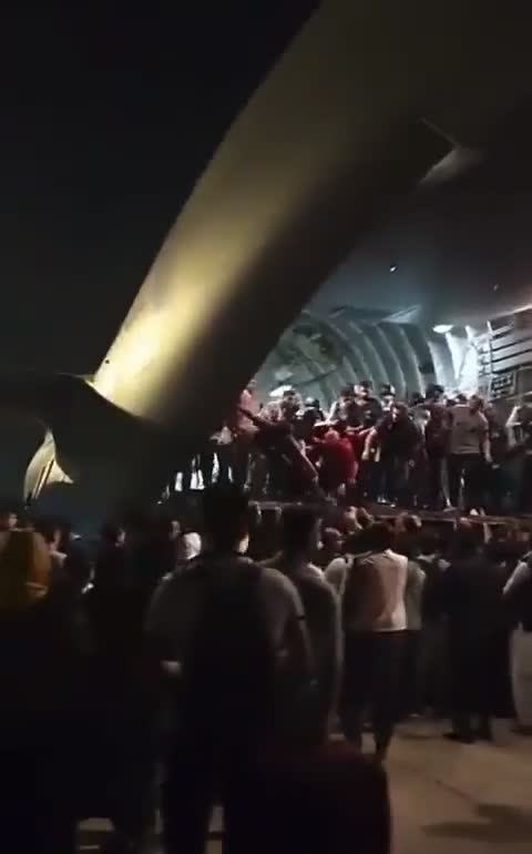CHILLING Footage From Kabul Airport Shows Biden's DISASTER in Afghanistan