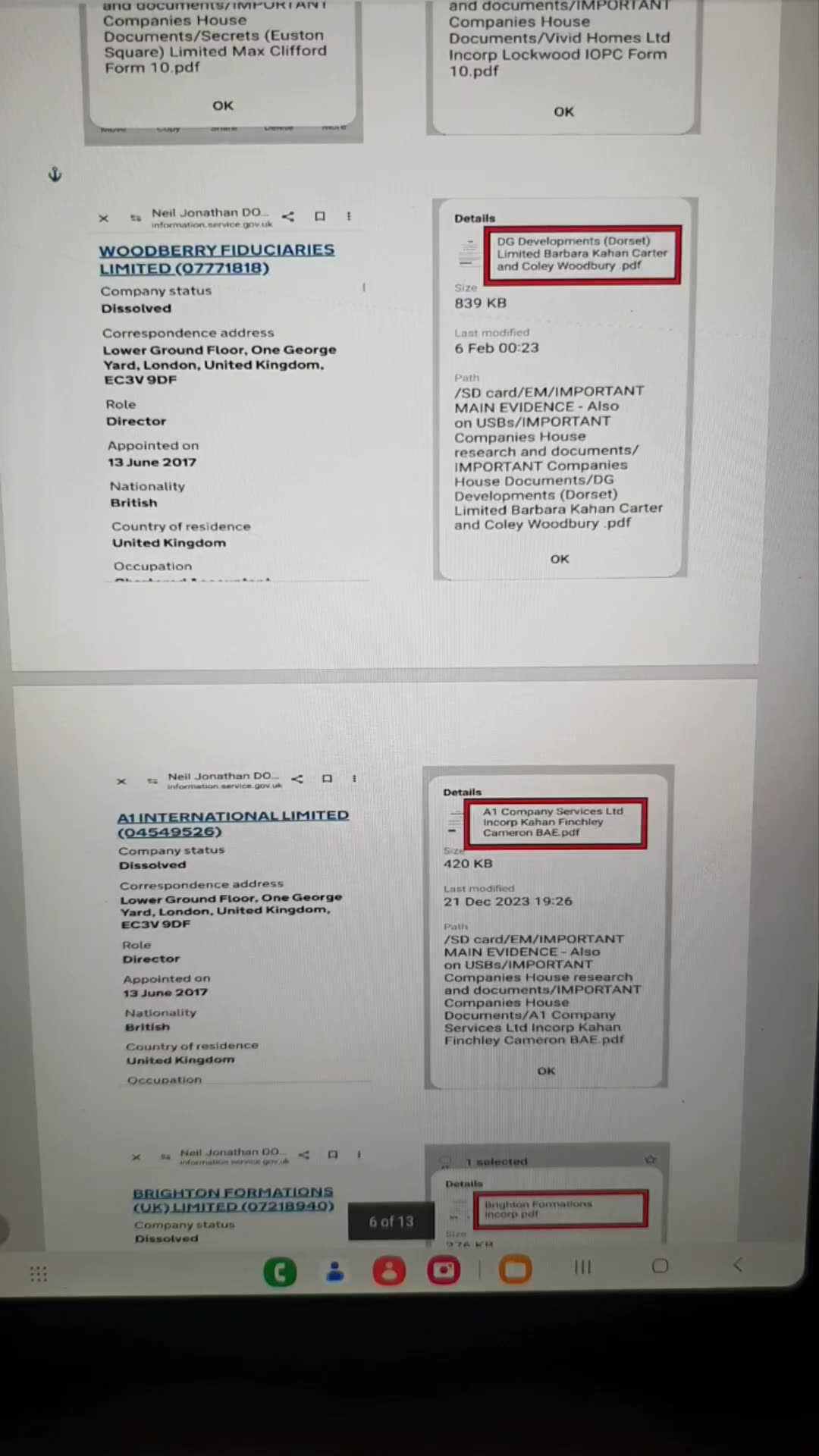 FORMER PC GARY WATERMAN - Unlawful eviction linked to International fraud and Child trafficking