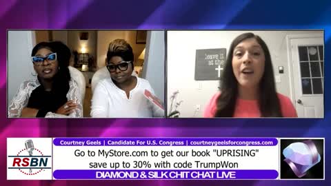 Diamond & Silk Chit Chat With Courtney Geels 2/16/22