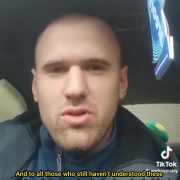 Ukrainian apologizes to the residents of Donbass