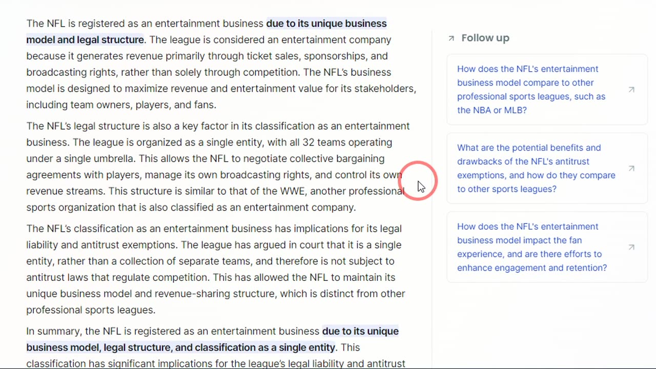 Why Is The NFL Registered As Entertainment Business, Is It Rigged Like Wrestling