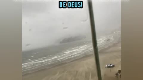 Usina do Projeto Haarp🌩do Maranhão FAZ ESTRAGOS praia Grande-SP com chuvas manipuladas🌪PAREM O HAARP