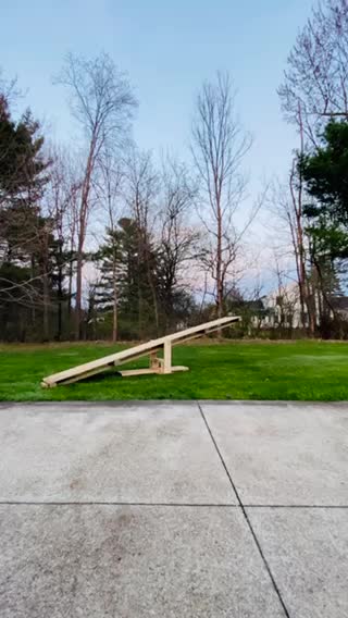 DIY MTB teeter-totter