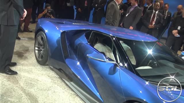 2016 Ford GT Supercar: Start Up