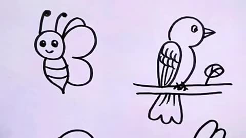 Draw animals with 3