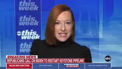 Jen Psaki Says U.S. Needs To Reduce Dependence on Russian Oil By Using More Green Energy