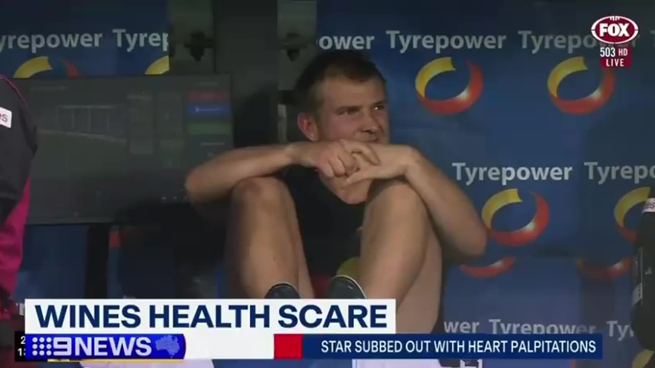 Prof. Aussie footballer Ollie Wines (29) has had heart palpitations since 2022