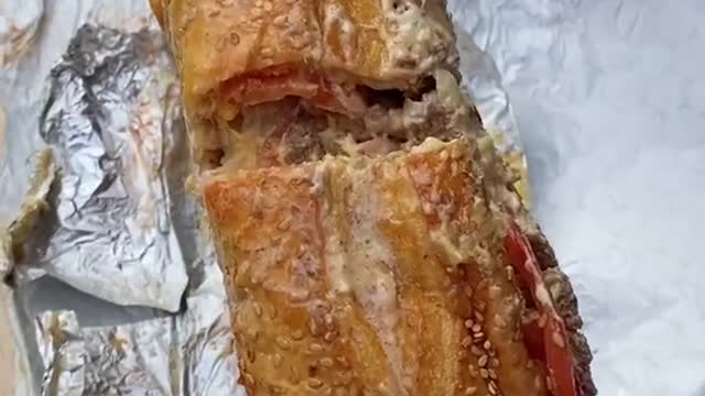 Get down with THE CHOPPED CHEESE from Shelsky’s Bagels!