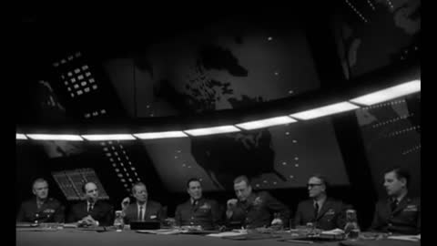 General Buck Turgidson has a plan! - Dr. Strangelove - War Room Scene