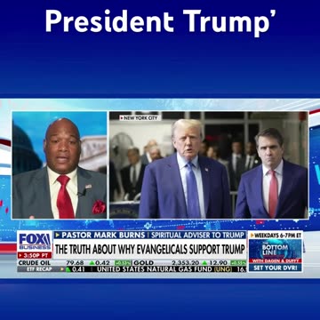 Pastor Mark Burns/spiritual advisor to #DonaldTrump weighs in on evangelical support for #Trump