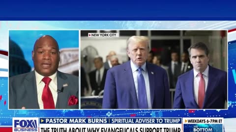 Pastor Mark Burns/spiritual advisor to #DonaldTrump weighs in on evangelical support for #Trump