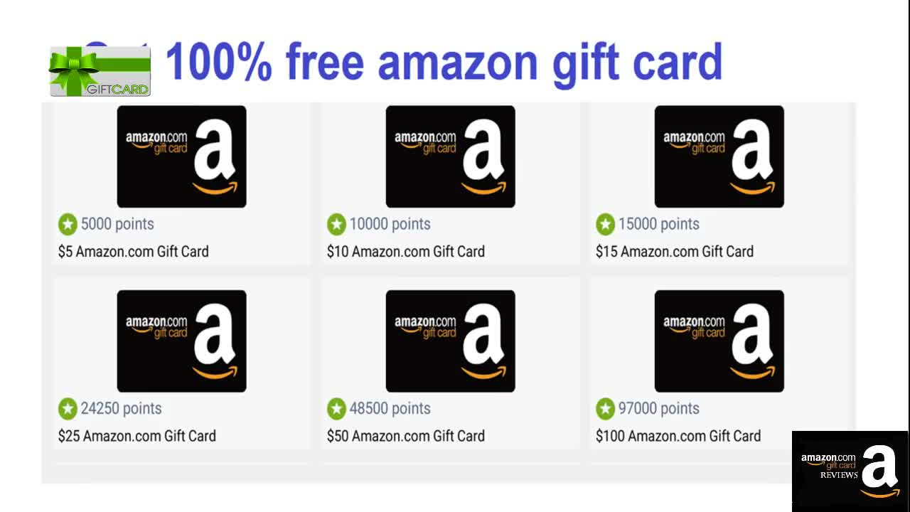 Get $1000 Amazon Mastercard Gift Card to Spend! No Surveys