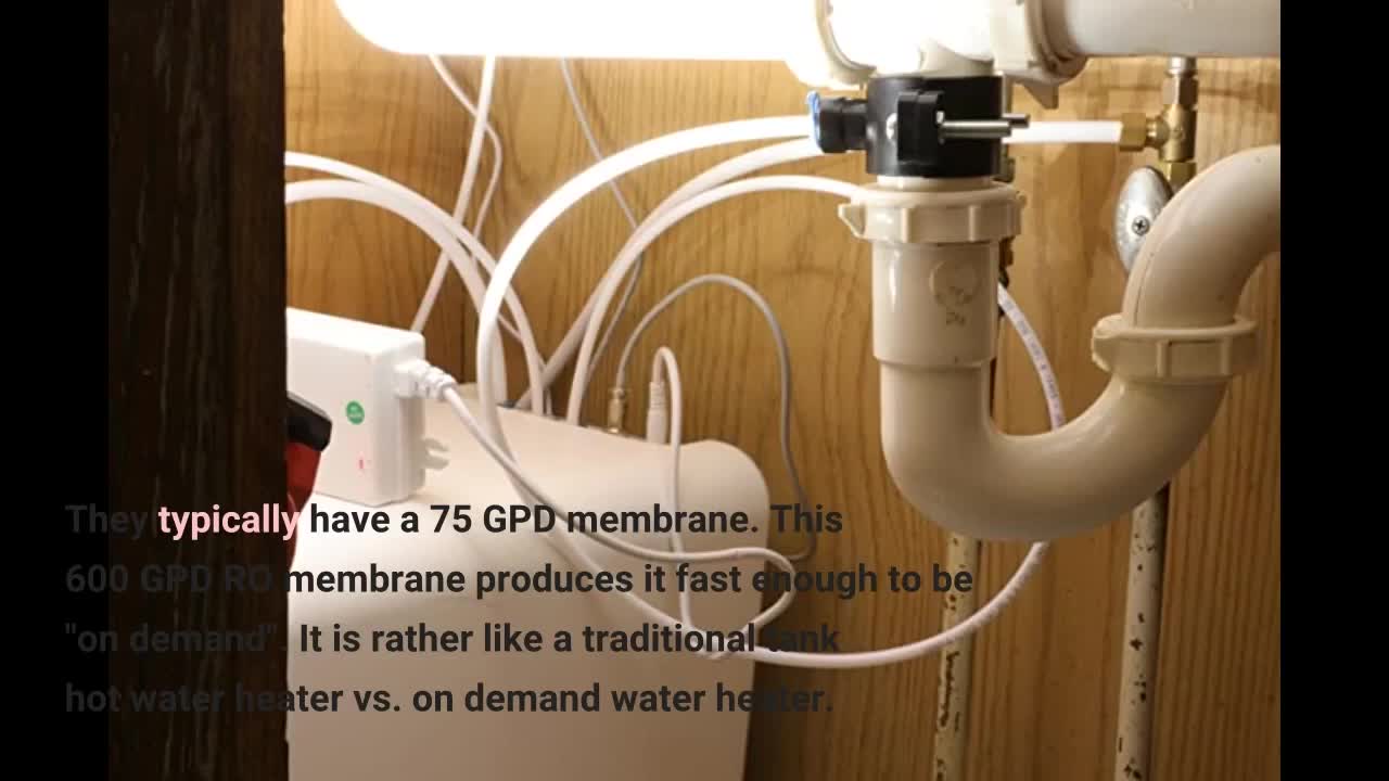 NU Aqua Efficiency Series 600 GPD Tankless Direct-Overview