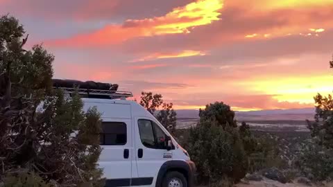 Epic Van-life Sunset