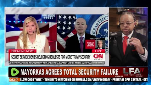 Mayorkas Admits Security Failure At Trump Rally