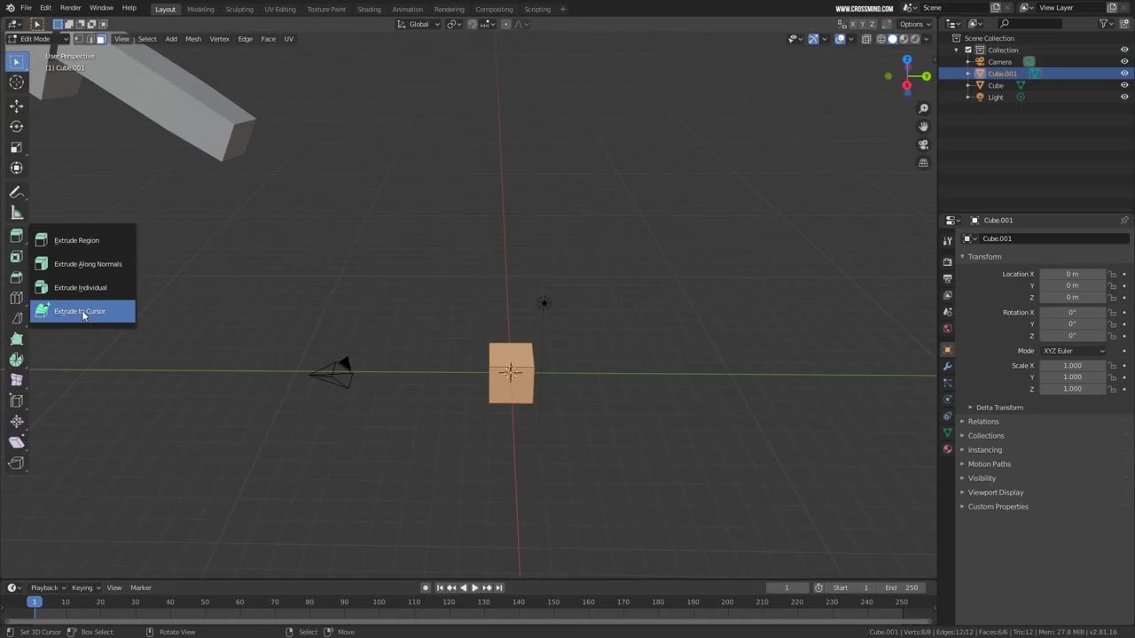 Blender day 2 learn 3d animation in 7 days