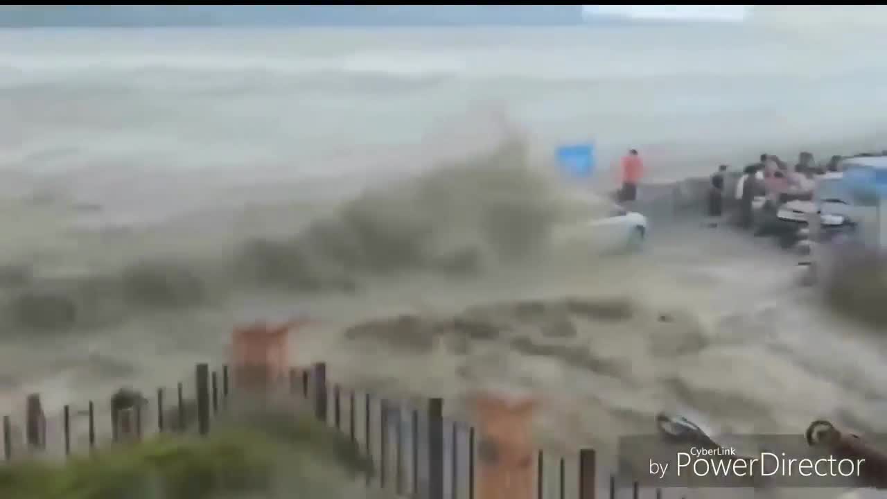 There is no way to run scariest moment ever natural disasters