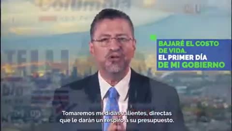 Cuando Chaves prometía bajar el costo de la vida el primer día de gobierno