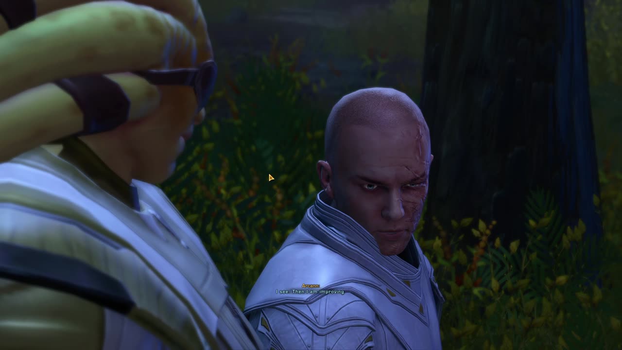 SWTOR Date Night with Arcann Male Jedi Knight
