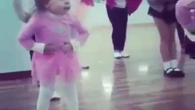 When the little person is from the party and her mother insists on putting her in the ballet.