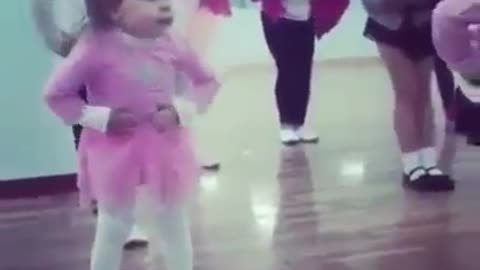 When the little person is from the party and her mother insists on putting her in the ballet.