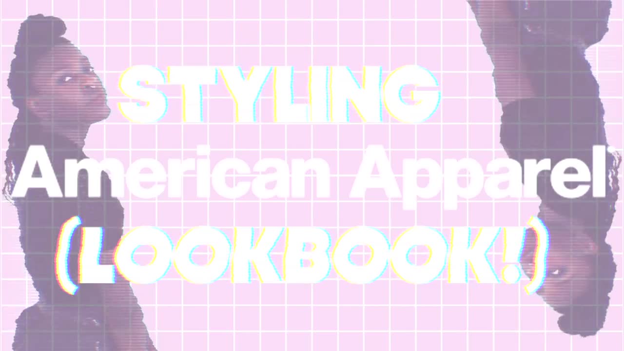 American Apparel Lookbook.