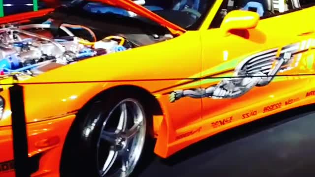 Fast and Furious Supra at the Monrtreal Auto show 2018