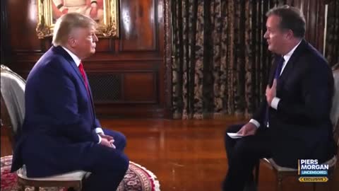 Piers Morgan, needs to get his facts straight. " TRUMP WON "