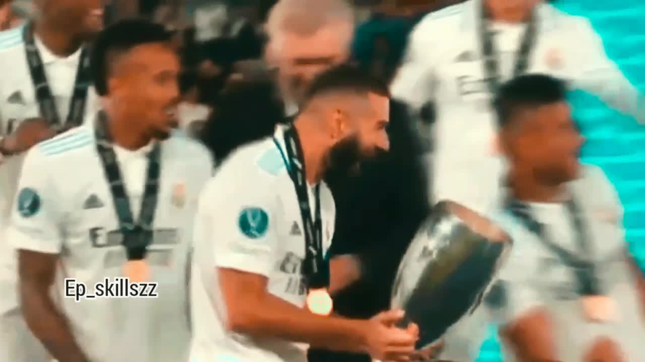 Real Madrid Trophy Celebration Uefa Super Cup