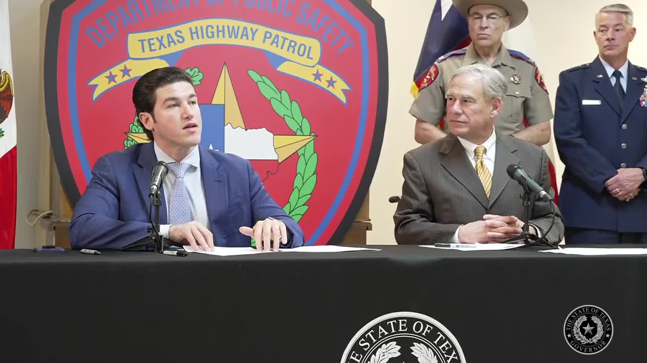 Greg Abbott And Mexican Governor Sign Border Security Agreement