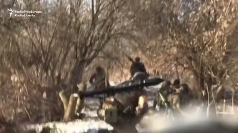 A reporter got injured by Russian attack