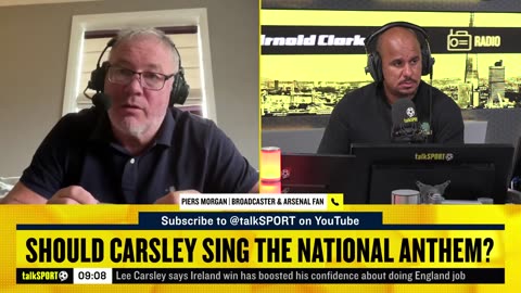 Piers Morgan DEFENDS Lee Carsley's Choice NOT To Sing The England National Anthem! 😠👏