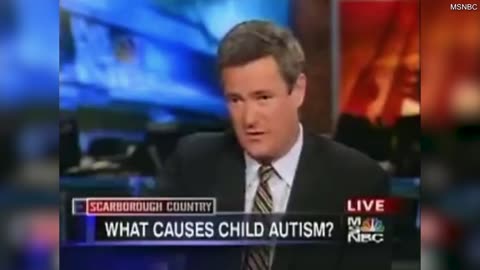 MSNBC's Joe Scarborough Agrees With RFK Jr.s Vaccine Autism Claims in a Resurfaced 2005 interview.