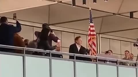 Elon Musk getting a better reception than Biden from US servicemen