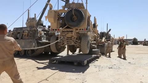 Maintenance Marines keep convoys rolling in Afghanistan