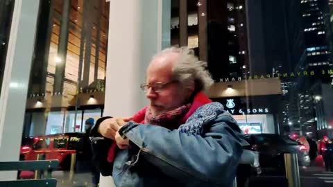 NYC LIVE 12.22.2021 Interview w Richard He Has Been Protesting Since Occupy Wall Street in Manhattan