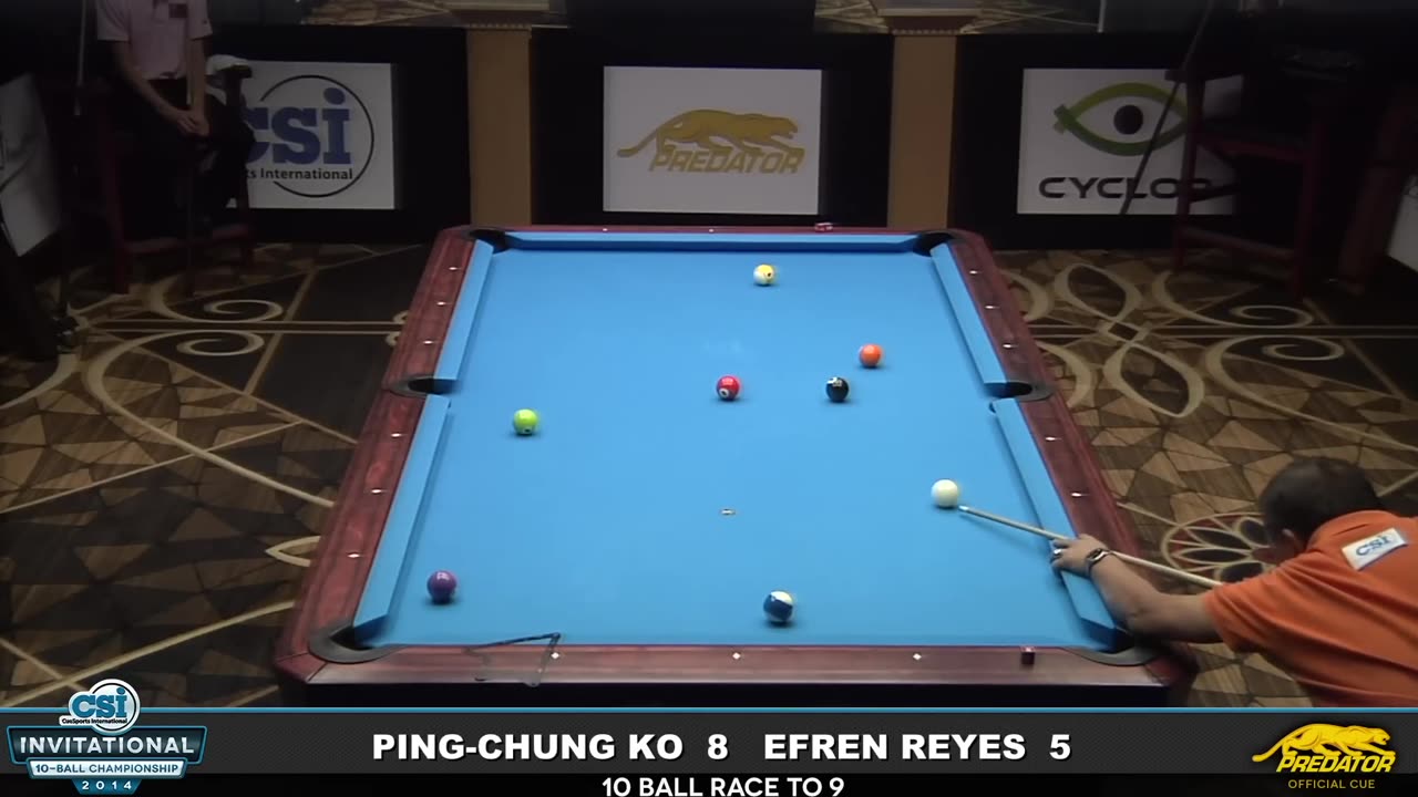 (2) Reyes vs Ko ▸ 2014 CSI 10 Ball Invitational