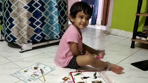 Pihu ready to go school | cute baby video