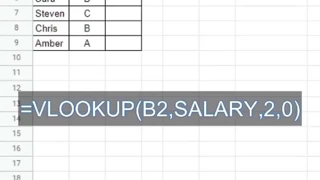 How to use Vlookup formula ! Easy trick