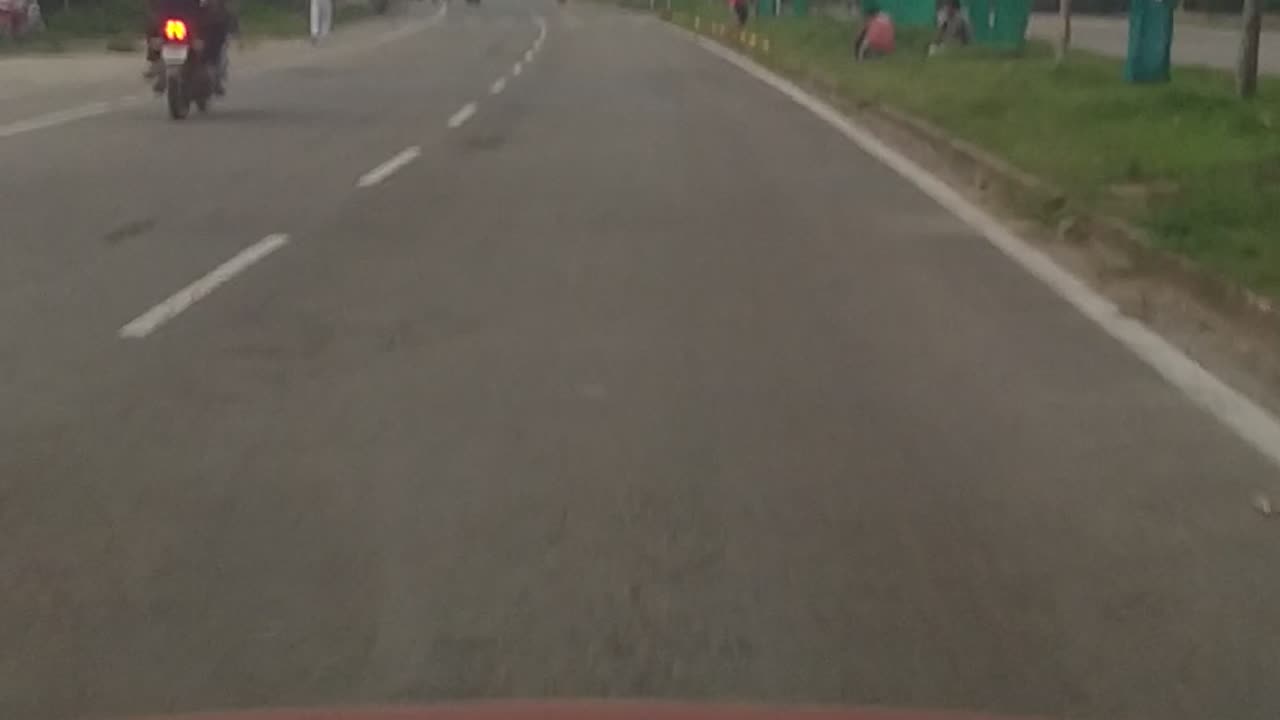 Car driving video