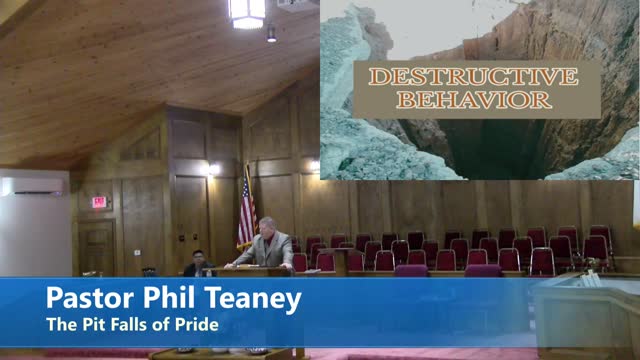 Pastor Phil Teaney // The Pit Falls of Pride // 6/15/2022